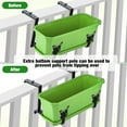 Planter Box Brackets, Adjustable Window Boxes Planters Brackets with