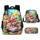 thumbnail image 1 of (Varios Estilos Disponibles) 3d Nuevo Estilo Mario Bolsa De Hombro Estuche De Lápices Escuela Primaria Estudiantes Super Impreso Comida, 1 of 4