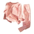thumbnail image 1 of Ensemble de Pyjama pour Petite Fille, Chandail à Enfiler à Col Ras du Cou, Doux et Décontracté, Ensemble de Pyjama Mignon pour Filles 5-6 Ans, 1 of 7