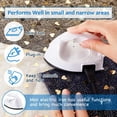 thumbnail image 4 of Mini prensa térmica Mini Craft Iron Honoson, color blanco, 4 of 6