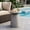 Gray, variant on MOALCOFER 22"H Round Side Table, Magnesium Oxide, All-Weather Accent Table for Living Room Outdoor Space, White