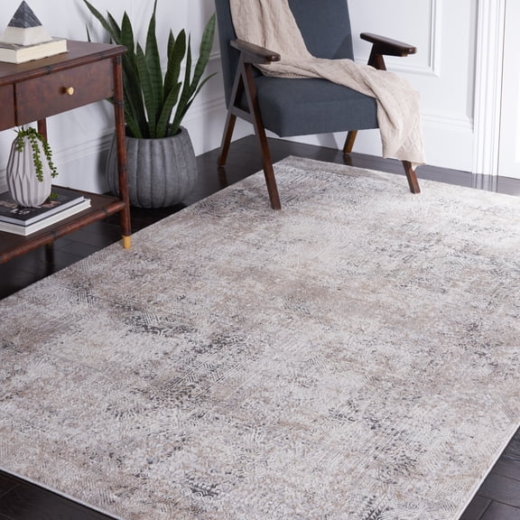Safavieh Vogue Wendell Abstract Area Rug, Gray/Beige, 6'7" x 6'7" Square