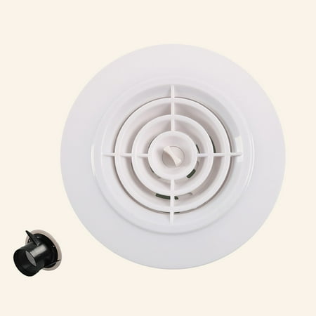 

Ruibeauty Rv Abs Circular Adjustable Air Outlet Central Air Conditioning Exhaust Outlet