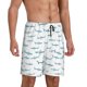 thumbnail image 2 of Balery Cute Shark Pantalones cortos de pijama de punto de algodón para hombre con cinturilla y bolsillos-Medium, 2 of 6