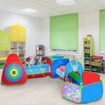 thumbnail image 2 of 5-in-1 Pop Up Ball Pit Tent Tunnel Kids Baby Play Toy Target Game, 2 of 5