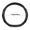 thumbnail image 3 of Tgbvmt Car Steering Wheel Cover Honeycomb Non Slip Leather Wheel Protector 38cm Steering Grip Comfort Fit for Sedan SUV Car Interior Upgrade Decoration Holiday Driving Gift for Men Women, 3 of 7
