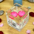 thumbnail image 2 of Zest Candle 24-Piece Floating Candles, 1.75-Inch, Hot Pink, 2 of 7