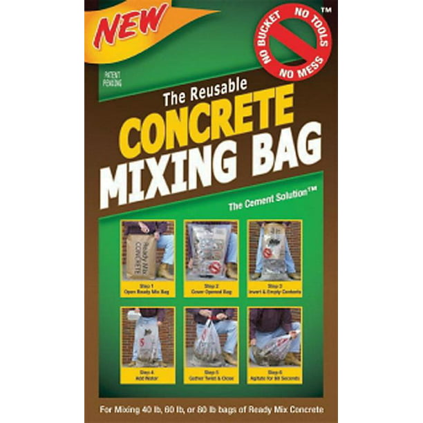 Concrete mixing bag