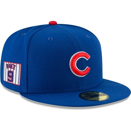 Javier Baez Chicago Cubs New Era Player Patch 59FIFTY Fitted Hat - (Chicago Cubs Best Players)