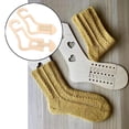 thumbnail image 4 of Molde De Tejer Bloqueadores De Calcetines De 8 Piezas Para Amantes De La Artesanía, Patrón De Rayas Para Principiantes Sunnimix bloqueadores de calcetines, 4 of 8