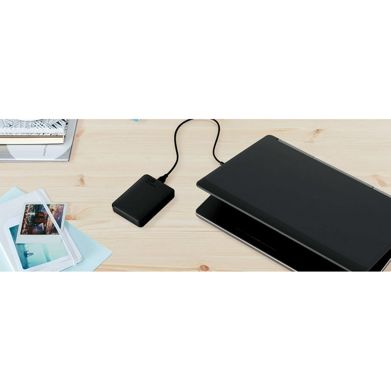 WD Elements USB 2TB 3.0 high-capacity portable hard drive for