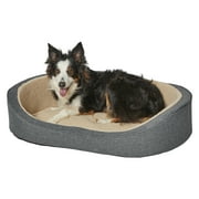 Angle View: MidWest Homes for Pets QuietTime Deluxe Hudson Pet Bed, Gray, Medium