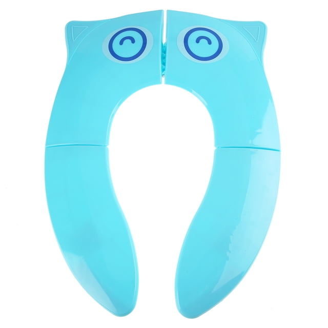 Cojín de asiento de orinal plegable para niños, portátil, de viaje, para entrenamiento de inodoro de bebés y niños pequeños, n.° 2