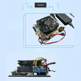 thumbnail image 1 of Module de Conversion DC-ATX 160W Prise Directe 12V 160W Haute Puissance PSU 24Pin MINI ITX DC vers ATX PC Alimentation, 1 of 10