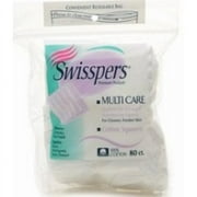 3 Pack - Swisspers Cotton Squares Multi-Care 80 Ct