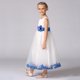 thumbnail image 5 of Vestido de niña de las flores Zulema Vestido formal azul 13 años, 5 of 8