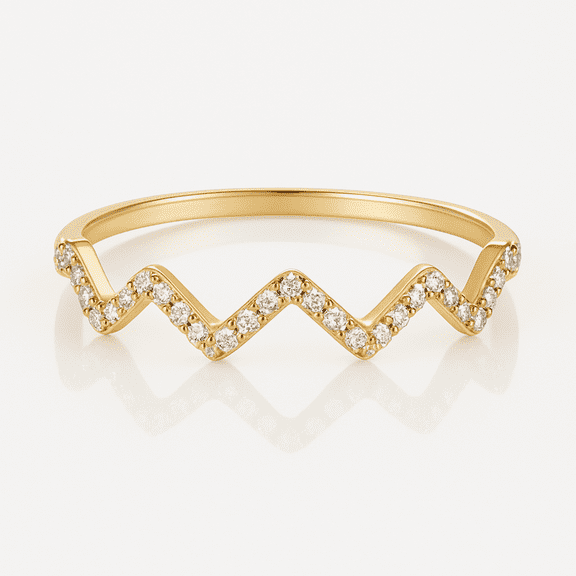 vylahjewellery Brilliant Round Cut Moissanite Diamond Engagement Ring 10K Yellow Gold Wedding Ring and Bands Wonderful Anniversary Gift for Her