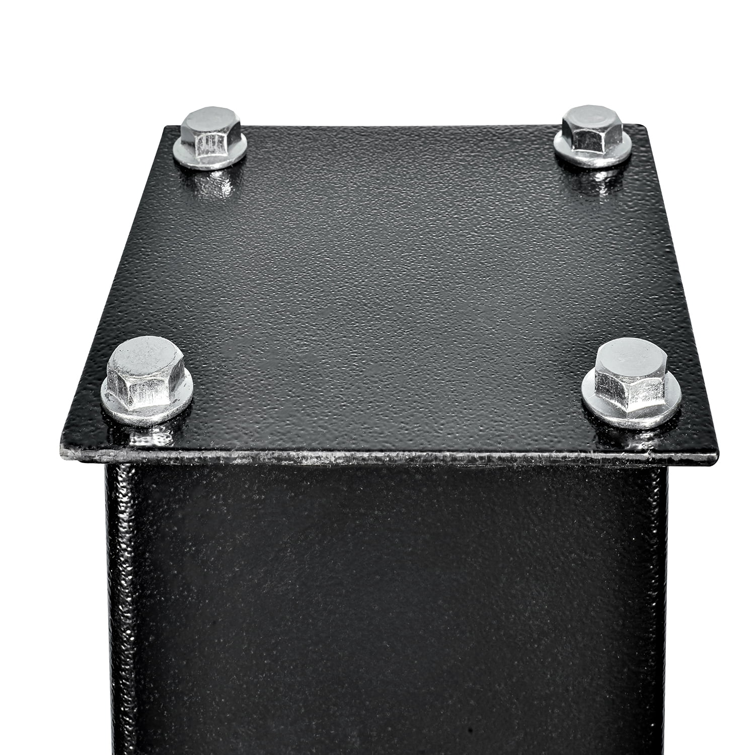 Mail Manager X2 Locking Mailbox Combo Kit with In-Ground Post, Black, 2 Compartment High Security Cluster