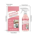 thumbnail image 2 of Professional Bathroom Scale & Stain Remover - Multi-Surface Cleaning Solution with Fresh Peach Oolong/Lemon Scent - Non-Irritating Formula for Bathtub, Glass, Tile & Metal - 100ml, 2 of 7