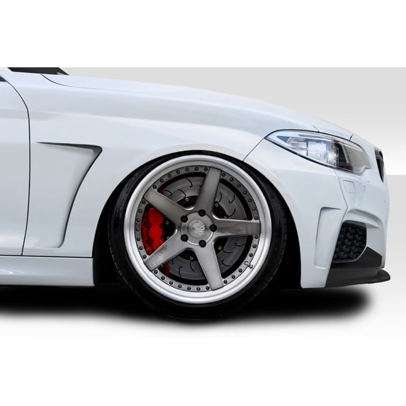 2014-2021 BMW 2 Series F22 F23 Duraflex MHR Wide Body Front Fender Flares - 4 Piece ( M Sport Only )