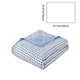 thumbnail image 2 of CaiYueKe Cooling Blanket for Hot Sleepers, Summer Air Conditioning Comforter, Breathable Lightweight Quilt, Temperature Regulating Bedding, Washable Cool Feel Blanket for Adults, Night Sweat Relief, 2 of 9