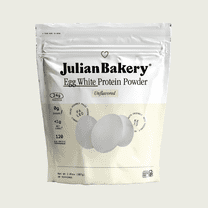 Egg White Protein Powder - Unflavored | 2.0 lbs (907 g) | Julian Bakery | 24g of Protein | Paleo & Keto Friendly | Sugar Free