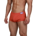 thumbnail image 1 of Men's Underwear Boxer Trunk Low Rise Sexy Fashion Short Comfortable Sport Underpants Rust Red S, 1 of 5