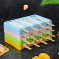 thumbnail image 4 of Reheyre Precisely Detail Ice Pop Mold Set DIY Craft Plastic Easy Release Ice Cream Maker with Lid for Household Supplies, 4 of 8