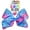 Blue and Pink, variant on Rhinestone Large 8 Inch Bow, Big Bows For Girls, Toddlers, Jumbo Hair Bow Gift, Blue and Pink Hair Bow, Cheer Bows, Hair Bow Accessories