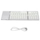 thumbnail image 2 of Teclado plegable teclado de viaje Teclado inalámbrico portátil con panel táctil Pantalla de bloqueo Diseño de tres pliegues de alta seguridad Mini teclado de bolsillo para ANGGREK  Otros, 2 of 8