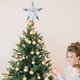 thumbnail image 5 of 1 pieza de adorno de estrella para árbol de Navidad, decoración de fiesta, adorno de estrella para árbol de plástico, adorno hueco para árbol de Navidad, estrella, 5 of 7