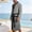 Gray, variant on Men's Cotton Waffle Bathrobe, Luxurious & Lightweight, Comfortable & Absorbent, Softness, Fast Dry Size M-2XL White