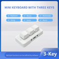 thumbnail image 3 of Mk321-pro Teclado Personalizado Mecánico Interruptor Azul Luz Rgb 3 Modos Usb+2.4g Inalámbrico+bluetooth C, 3 of 5