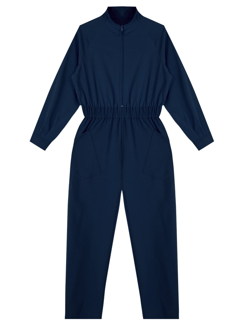 Alvivi Boys Girls Mechanic Costume Jumpsuit Overalls Coveralls