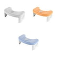 thumbnail image 3 of Reposapiés Cateissary para adultos niños y muebles resistentes al desgaste taburetes reposapiés de inodoro interior Azul blanco, 3 of 6