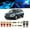 Ice blue, variant on 17 Piece Interior LED Lights Kit for Chevrolet Traverse 2009-2012 Dome Map License Plate Light +Install Tool