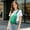 Green-GN, variant on MMJ Crossbody Bags For Women Sling Bag Waterproof Lightweight Polyester Outdoor Sports Travel Hiking Shopping Cross Body Shoulder Bag Daily Use 13.39x7.09x3.54in