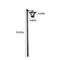 thumbnail image 3 of Solar Post Lights, LED Solar Lamp Post Lights Outdoor Waterproof IP44, Solar Pole Light for Garden, Lawn, Pathway, DrivewaMake Mom's Day, 3 of 7
