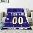 thumbnail image 2 of Baltimore Throw Blanket Personalized for Men Women Youth Gifts, 2 of 6