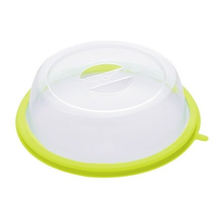 

Food Lid Microwave Anti-Splatter Cover Convenient Food Preservation Cover for Fruit Vegetables Food Green