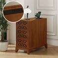 thumbnail image 4 of End Table with 3 Drawers, Corner Table with 4 Open Shelves, Tall Side Table for Bedroom and Corner, Expect Arrival Date (2025/5/27), 4 of 10