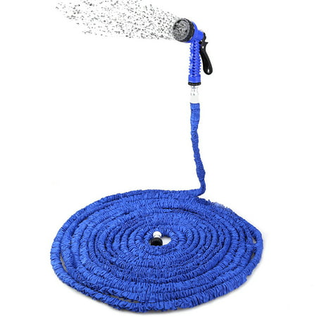 200FT Expandable Garden Hose Pipe with 7 in 1 Spray Gun