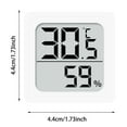 thumbnail image 3 of Mini Hygromètre Numérique LCD avec Affichage Confortable pour une Humidité et une Température Intérieures Précises, 3 of 6