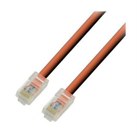 (Price/Each)Iec L60463Nb-07 Rj45 4Pr Cat 6 Patch Cord No Boots Orange 7