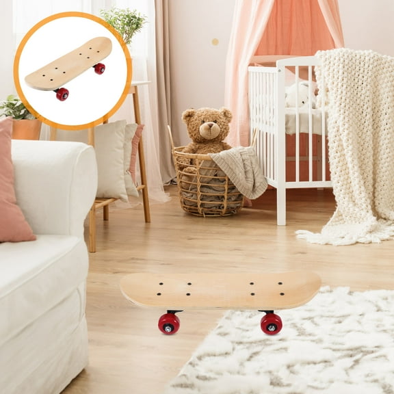 Masteelf  Board Hand Drawn Skateboard Smooth Surface Hand-painted Child