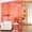 Red, variant on 39.3 x 78.7 Inch Polyester Beaded Partition Drape, Thread Tassel Door Curtains, Decorative String Room Divider for Spring Home Bedroom Living Room Entryway