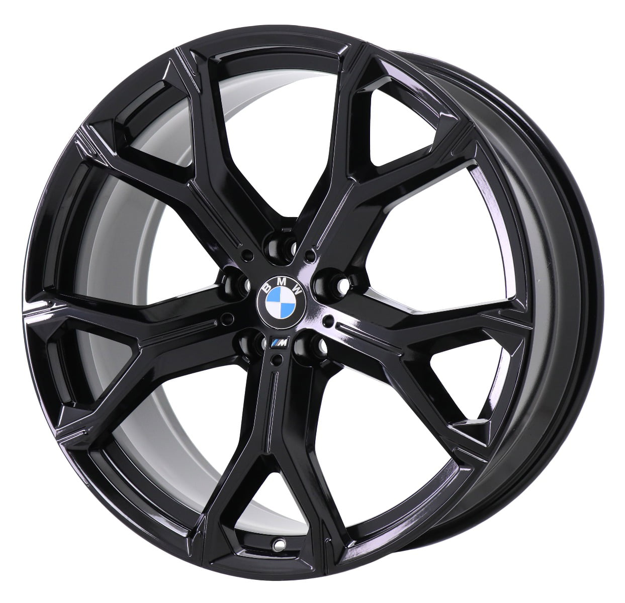 BMW X5 2019 - 2020 GLOSS BLACK Factory OEM Wheel Rim (Not Replicas