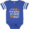thumbnail image 3 of Inktastic Thanksgiving It's Pumpkin Season Y'all with Fall Leaves Boys or Girls Baby Bodysuit, 3 of 5
