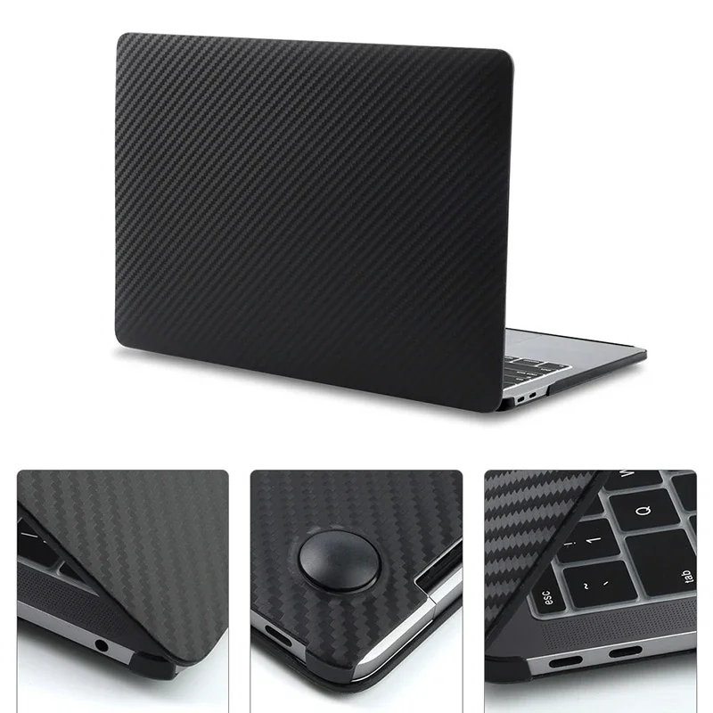 Carbon Fiber Laptop Case For Macbook Pro Air M3 M2 M1 13 14 15 16