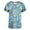 Light Blue, variant on Ecqkame Womens Nursing Scrub Tops Easter Eggs Bunny Rabbit Printed Working Uniform Blouse T-shirt Casual Short Sleeve V-neck Blouse Tops With Pocket Green M on Clearance